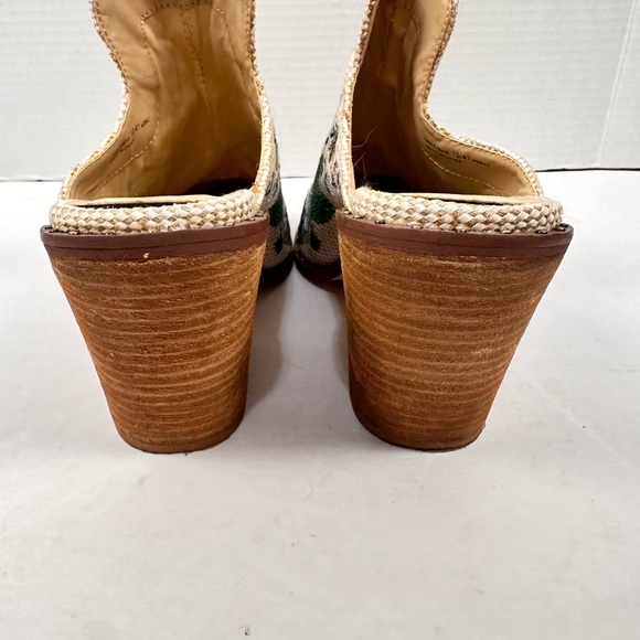 Chinese Laundry Springfield Woven‎ Embroidered Mule Bootie Sz 10 - Picture 4 of 8